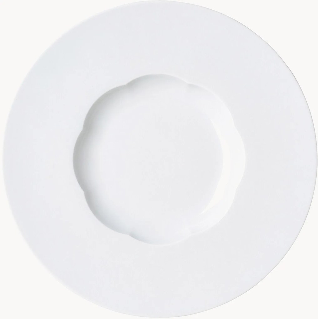 Set di 6 piatti fondi in porcellana Sonetto