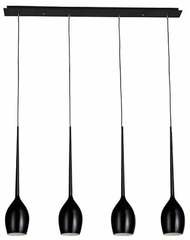 Azzardo AZ0100 - Lampadario a sospensione con filo IZZA 4xE14/40W/230V