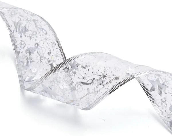 Aigostar - Catena luminosa LED per Natale 50xLED/3xAA 5m bianco caldo argento