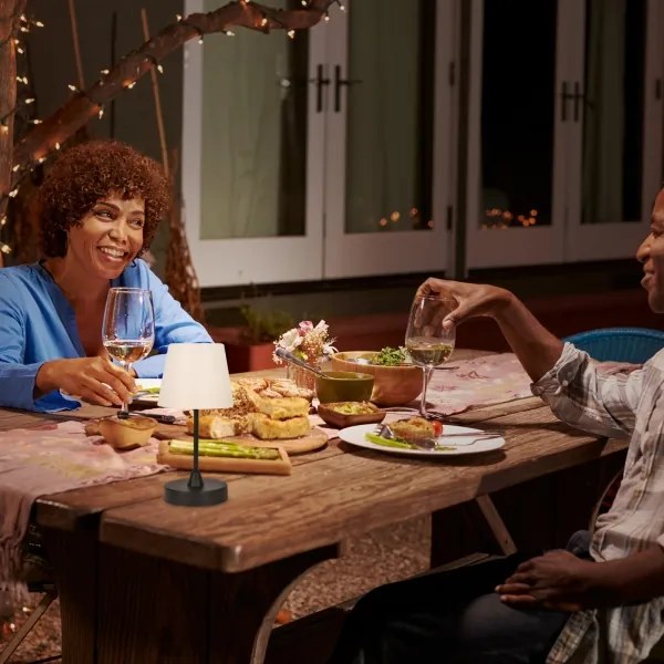 Brilo - Lampada LED esterna dimmerabile ricaricabile 3W 5V IP44 2000mAh