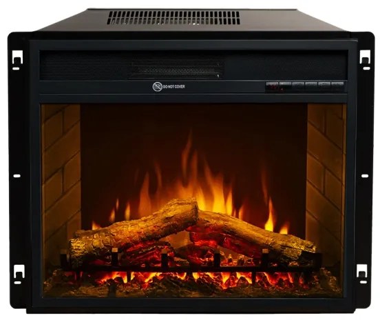 Camino elettrico inserto da incasso OREGON L58 X P17 X H52 cm