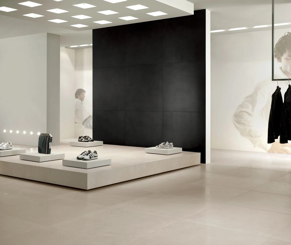 Cotto D'Este Over Kerlite Plus3 Naturale 50x50 Cm 3,5 Mm In Porcellanato Ceramico Ultrasottile Openspace