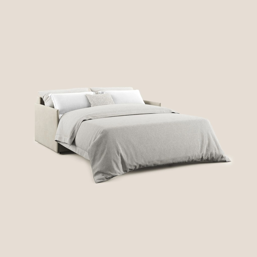 Evans Divano letto in morbido tessuto impermeabile T02