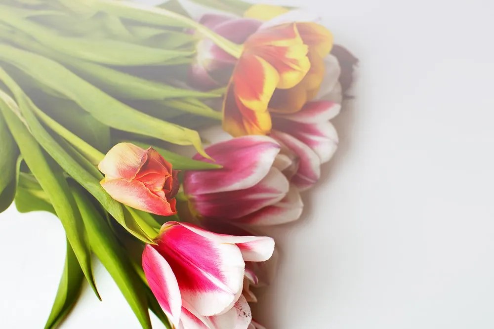 Carta da parati – Bouquet di tulipani