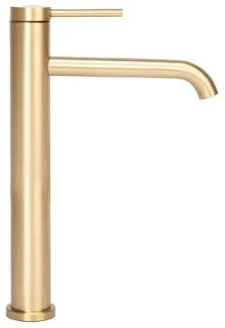 REA-B5329 - Miscelatore per lavabo CLIF 29,5 cm oro spazzolato