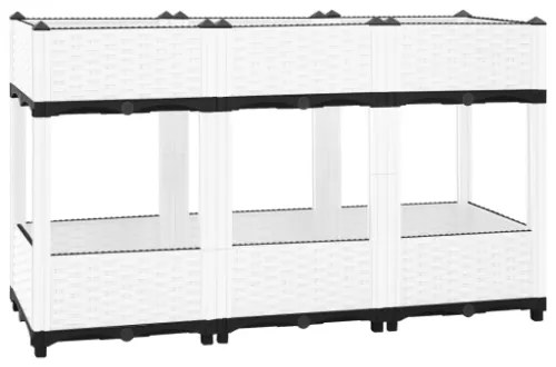 Fioriera Rialzata 120x40x71 cm in Polipropilene