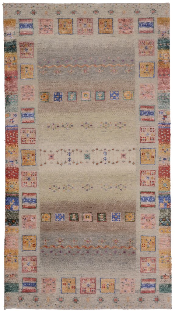 Rizbaft Tappeto 170x90 (Indian) Annodato A Mano