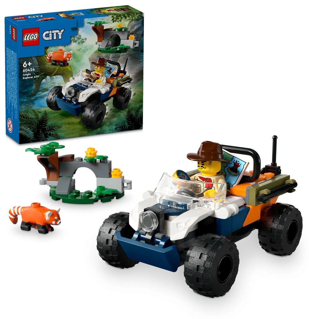 ATV dell’Esploratore della giungla Lego City