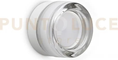 Lolly applique in metallo e vetro trasparente lampadina inclusa 1 l...