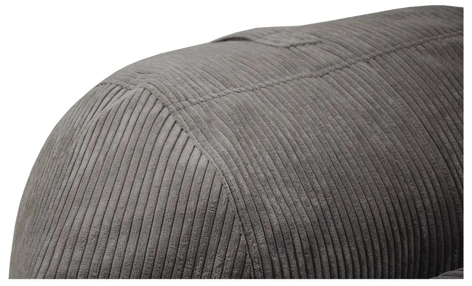 Pouf a sacco per bambini viola con rivestimento in velluto a coste Roll 80 – SLOWDOWN