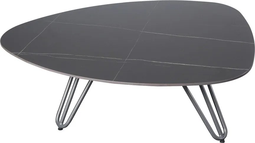 Tavolo da giardino con piano in pietra 88x110 cm Alina - Garden Pleasure