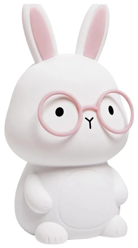 Lampada a LED RGBW Dimmerabile per bambini FLORKA LED/1W/5V USB 1200 mAh rosa