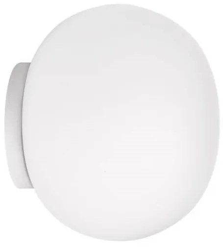 Flos - Glo-Ball Mini C/W Applique da Parete/Plafoniera (Mirror Mounting) White Flos