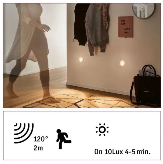 Paulmann 92925 - LED/2,7W Illuminazione scale con sensore WAND 230V