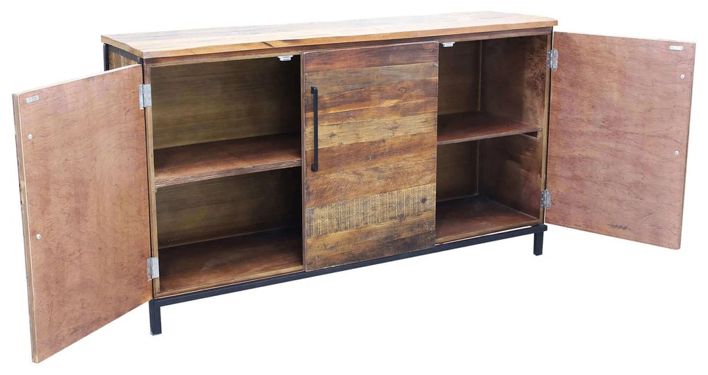 RUNE - madia moderna in legno con tre ante