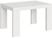 Tavolo Allungabile 130-390x90x77 cm Roxell bianco frassino