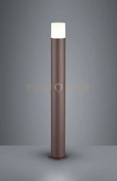 Hoosic palo alto da esterno fusione di alluminio colore ruggine h. ...