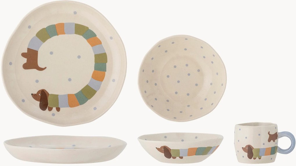 Set di 3 stoviglie per bambini Charlie