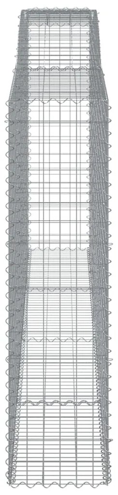 Cesti Gabbioni ad Arco 7 pz 400x50x180/200 cm Ferro Zincato