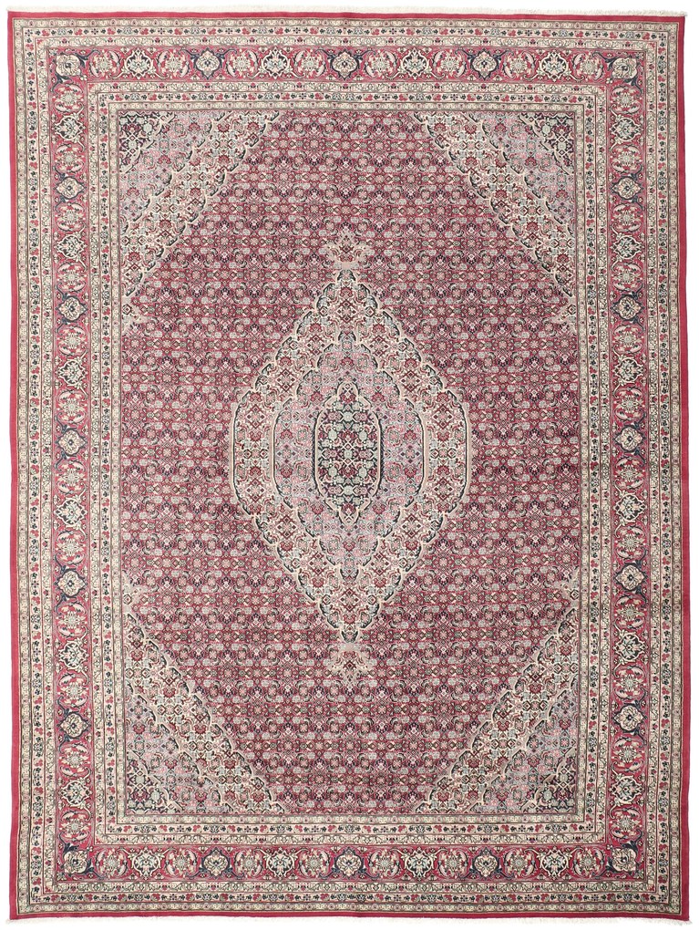 Tabriz Tappeto 390 x 300 (Iran) Annodato A Mano