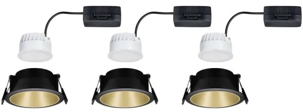 Paulmann 93404 - SET 3xLED/6,5W IP44 Lampada da bagno dimmerabile COLE 230V