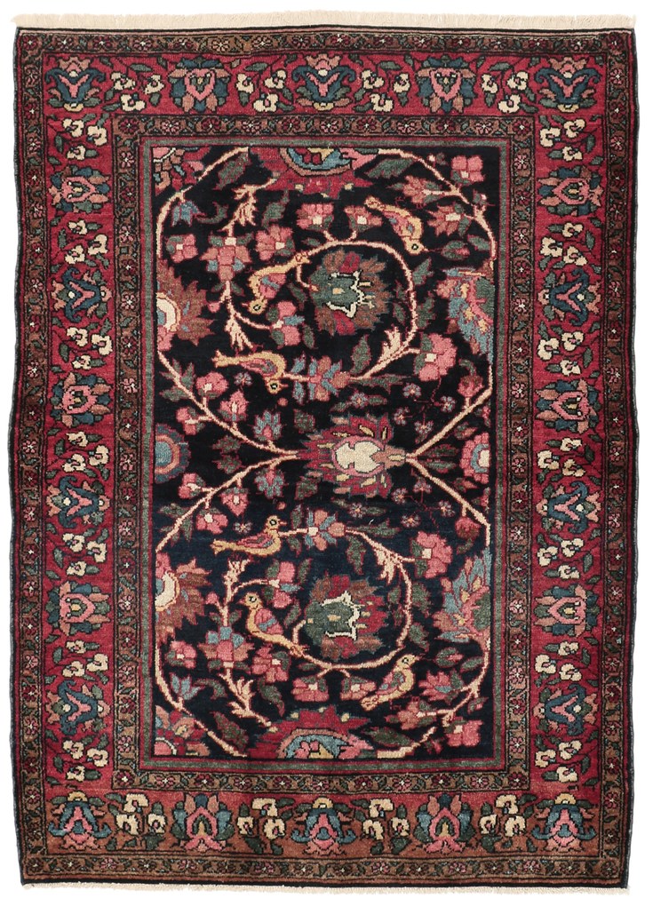 Bakhtiar Tappeto persiano 180x130 (Iran) Annodato A Mano