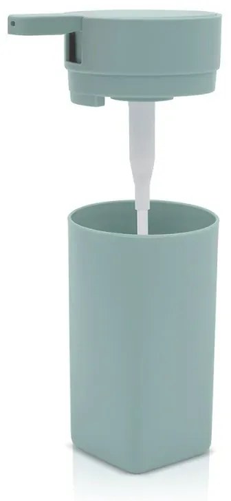 Dispenser sapone da appoggio acquamarina in abs Tender
