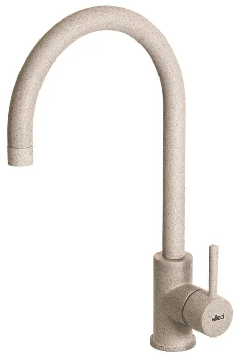 Rubinetto da cucina fisso CLOUD avena verniciato opaco ELLECI