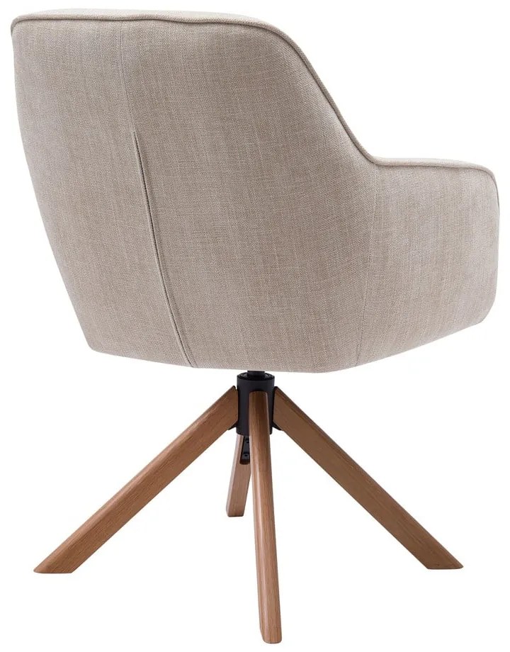 Set di sedie da pranzo color crema in imbottito 2 pz Avola – Unique Furniture