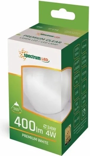 Bulbo LED PALLINA E-27 4W 230V COG WW WOJ+14074