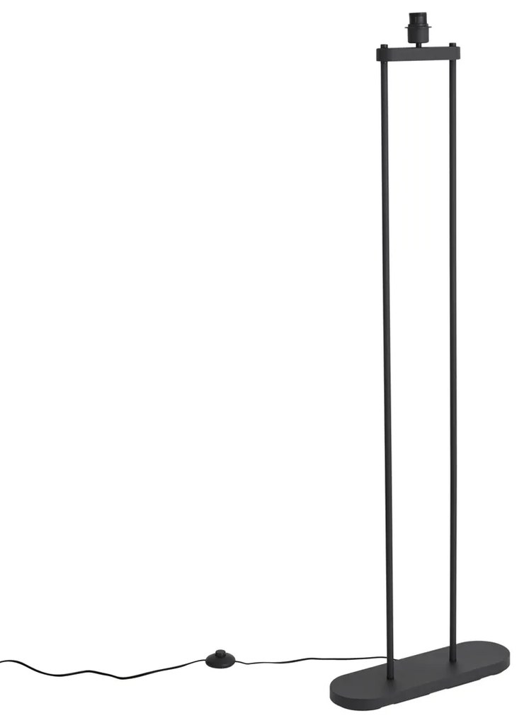 Lampada da terra moderna nera - Thijmen