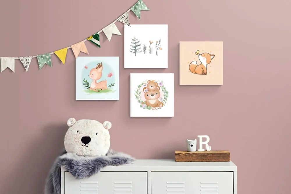 Set di quadri – Animali adorabili