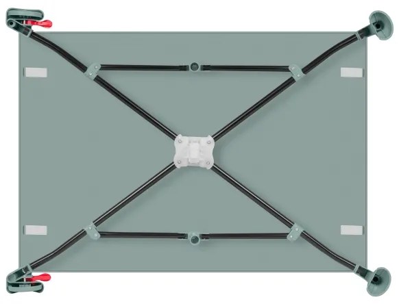 Lionelo - Lettino da viaggio LAURA Verde Salvia