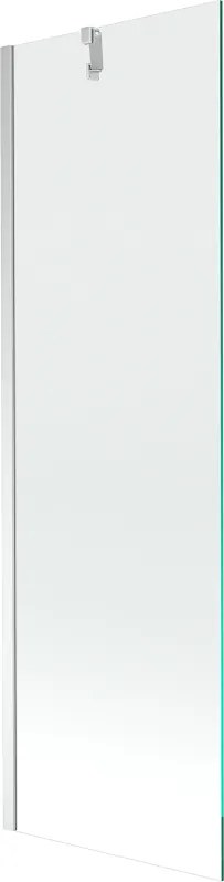 Mexen Next paratia da bagno a 1 anta 60 x 150 cm, trasparente, cromo - 895-060-000-00-00-01