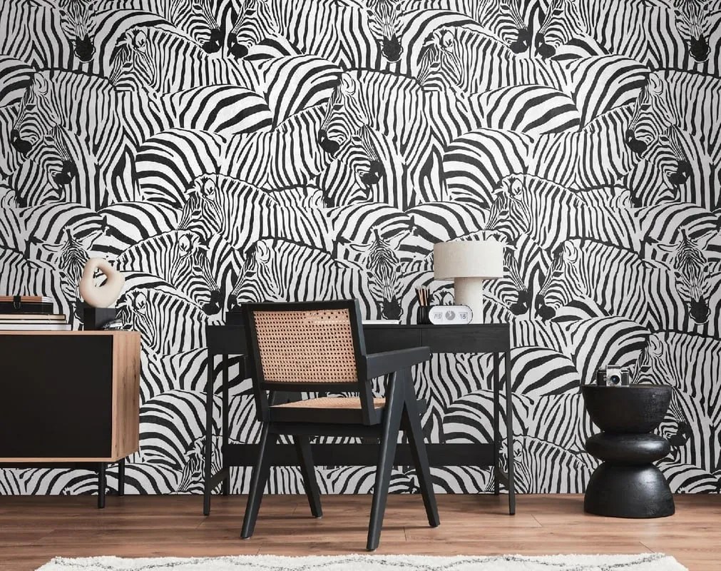 Fotomurale Zebra, multicolore 159 x 280 cm