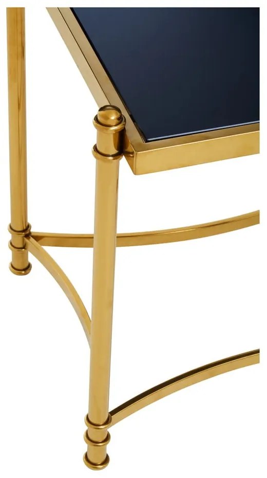 Tavolo contenitore con piano in vetro 50x56 cm Ackley - Premier Housewares