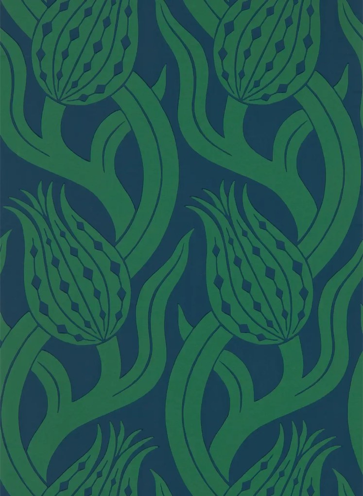 Zoffany Carta da parati Persian Tulip - Poison