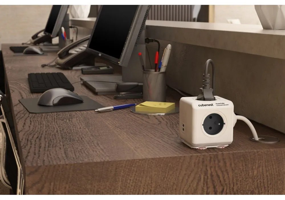Presa di corrente PowerCube Extended USB - Cubenest