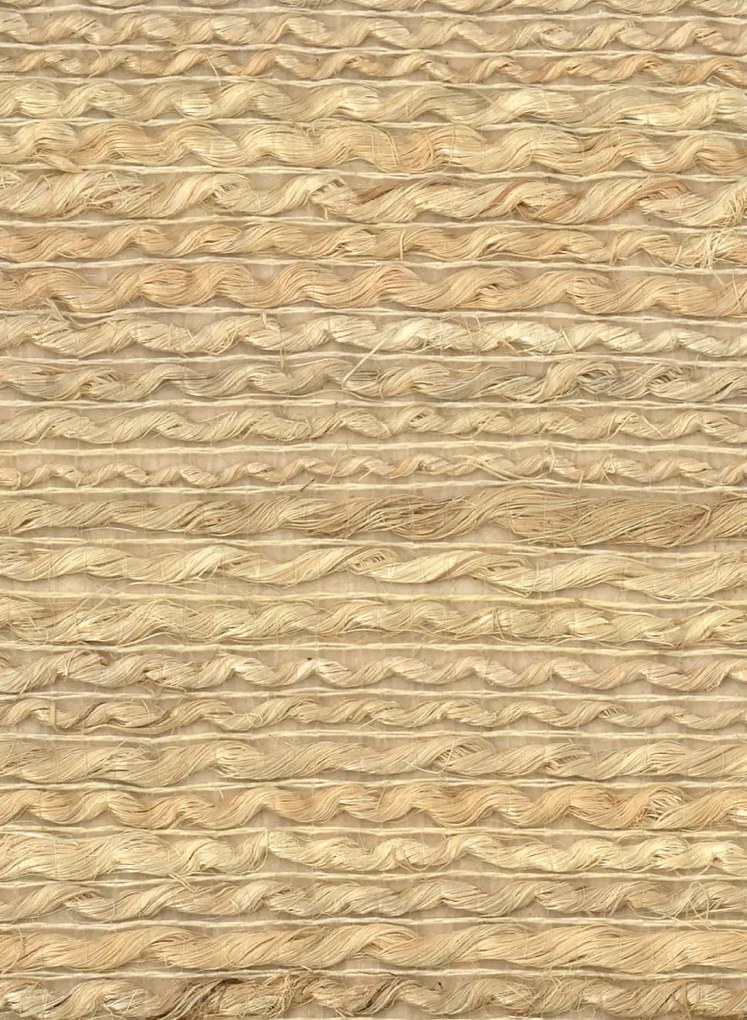 CMO Paris Tapete Abaca Tressé - Naturel Blanc