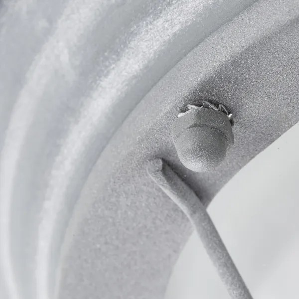 Brilliant - Plafoniera TYPHOON 1xE27/30W/230V Ø 29 cm grigio