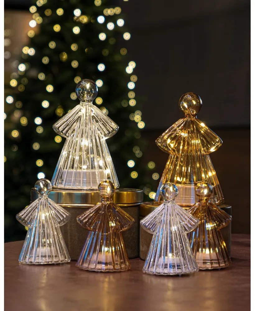 Decorazioni marrone chiaro in set di 2 pezzi ø 6,5 cm Alberte - Sirius