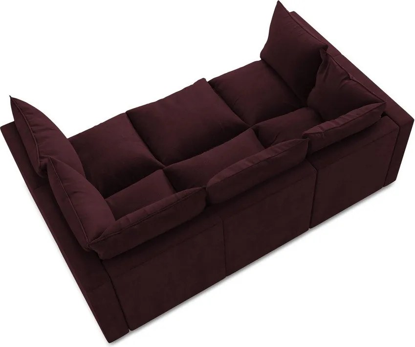 Divano burgundy 255 cm Manao – Makamii