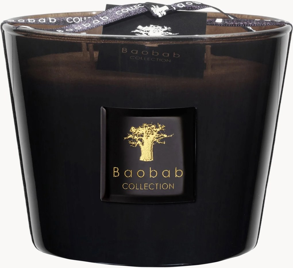 Candela profumata a quattro stoppini Prestigieuses (cuoio, sequoia, ambra)