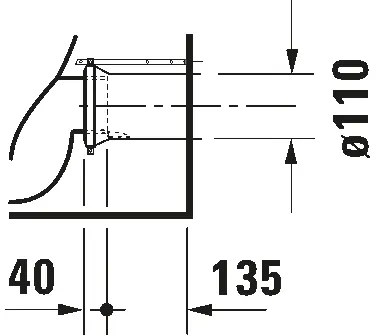 Duravit 21150900002 - WC a pavimento D-CODE ceramica/bianco lucido