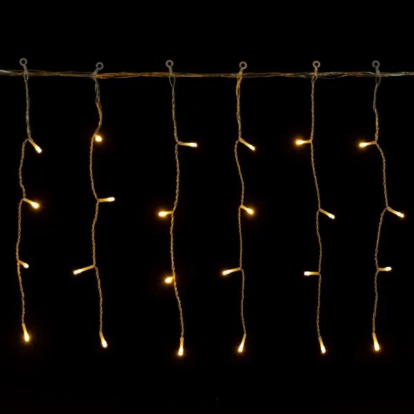 Aigostar - Catena luminosa natalizia LED per esterni 200xLED/3,6W/230V/8 funzioni 10x0,4m IP44 bianco caldo