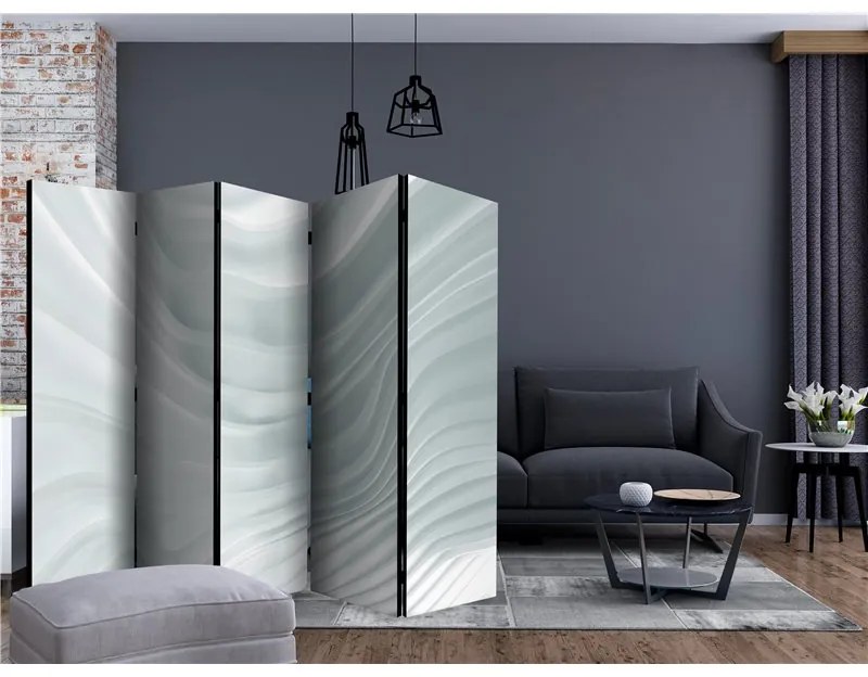 Paravento  Waving White II [Room Dividers]  Colore ---, Dimensioni e Misure 225x172