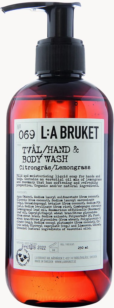 Sapone per le mani e il corpo Anya (citronella)