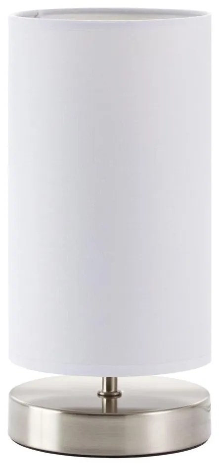 Brilliant - Lampada da tavolo CLARIE 1xE14/40W/230V cromo opaco/bianco