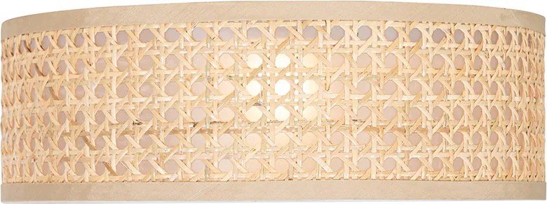 Plafoniera Smart in Rattan 30 cm incl. Wifi A60 - Tromma