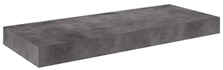 Top per lavabo Neo SENSEA L 106 x H 10 x P 48.5 cm grigio cemento, stratificato, effetto pietra naturale